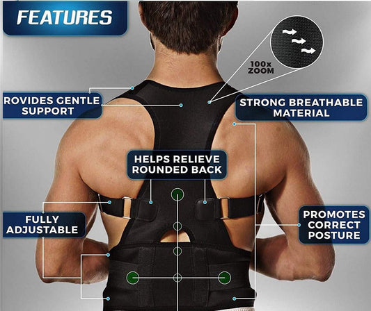 Smart Back Support Posture Corrector Belt for Men & Women